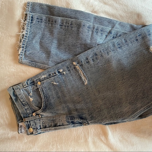 90s jeans denim Loose Fit in Fall Out Agolde - Picture 14 of 16
